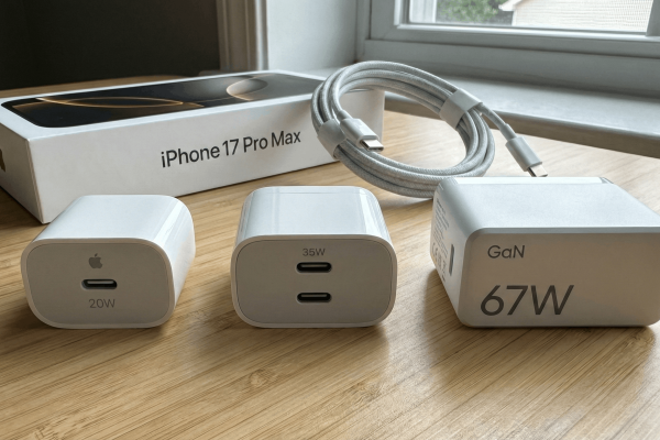 Củ sạc nhanh 20W, 35W, 67W: Dùng loại nào để không bị chai pin iPhone 16/17